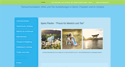Desktop Screenshot of mit-tieren-kommunizieren.com